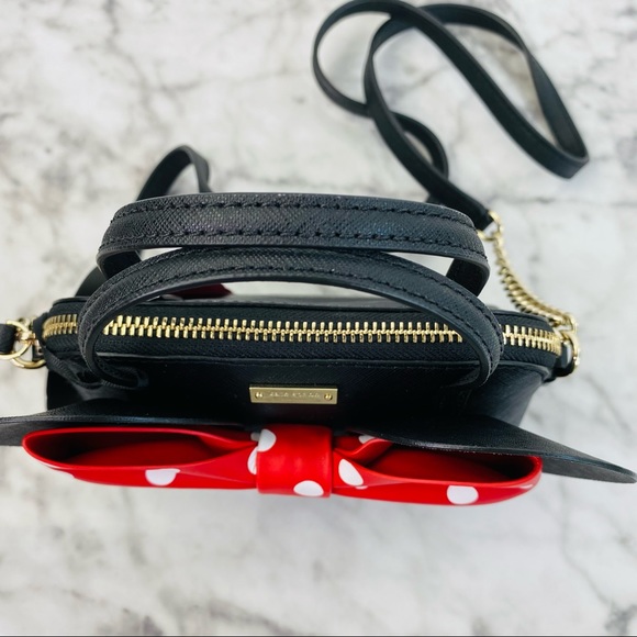 ❗️Sold❗️Kate Spade Minnie Mouse Mini Maise Crossbody - Picture 3 of 9